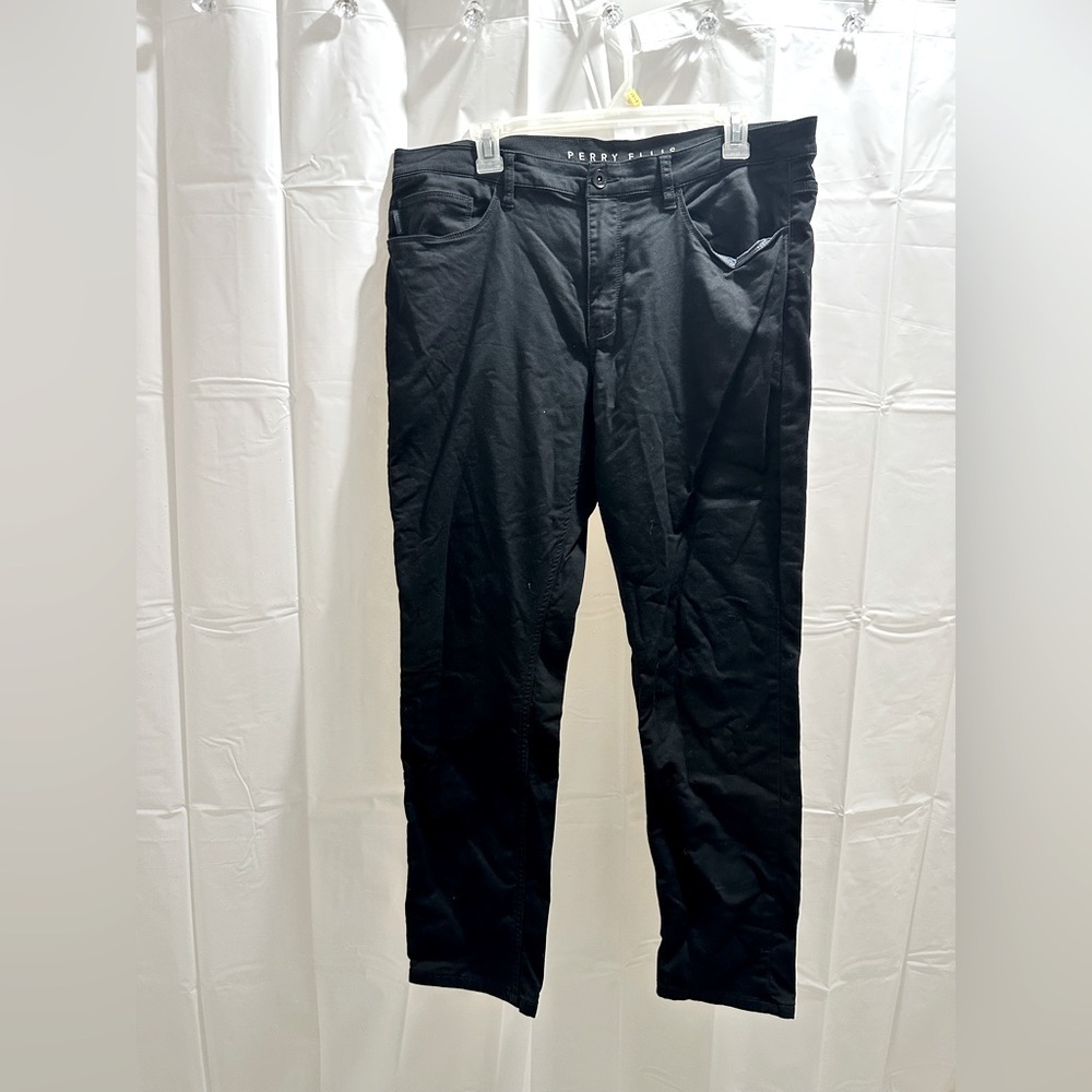 Perry Ellis Men's Black Pants - Picture 3 of 5